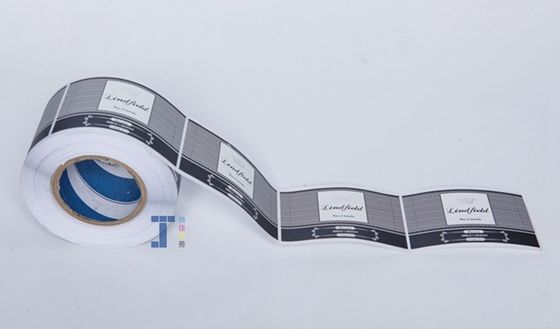 Digitaal drukken Ronde rechthoekige wijnsticker waterdichtheid