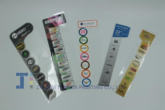 Langdurig label voor elektrisch apparaat OEM