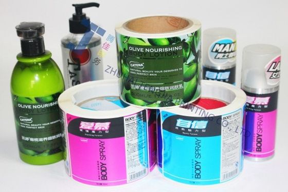 OEM Body Wash Etiketten Handwas Flesstickers Flexo Printing