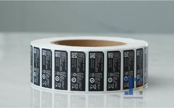 Hoogduurzame elektronische productsticker binnenshuis buiten vervaagwerend