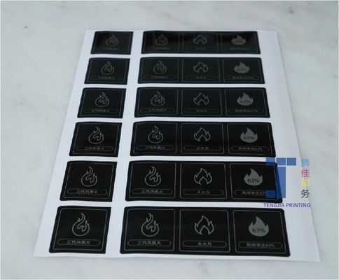 Weerbestendige elektrische etiketten Stickers Energie-identificatieoplossingen