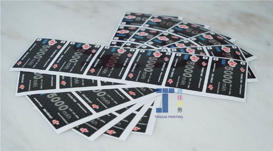 Digitaal afdrukken Elektronische productsticker voor PE-draad codering waterretardant