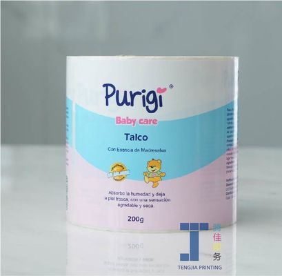 Waterdicht PET shampoo-stickerlabel op maat van uw behoeften