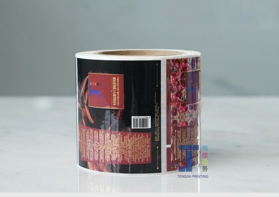 Aanpasbare plastic fles Productetiket PET fles Sticker Eco-vriendelijk
