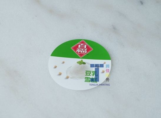 CMYK Kleur In Vorm Etiketten Plastic Verpakkingsetiket Waterdicht