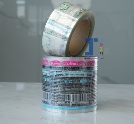OEM ODM Transparante geurflesse etiketten